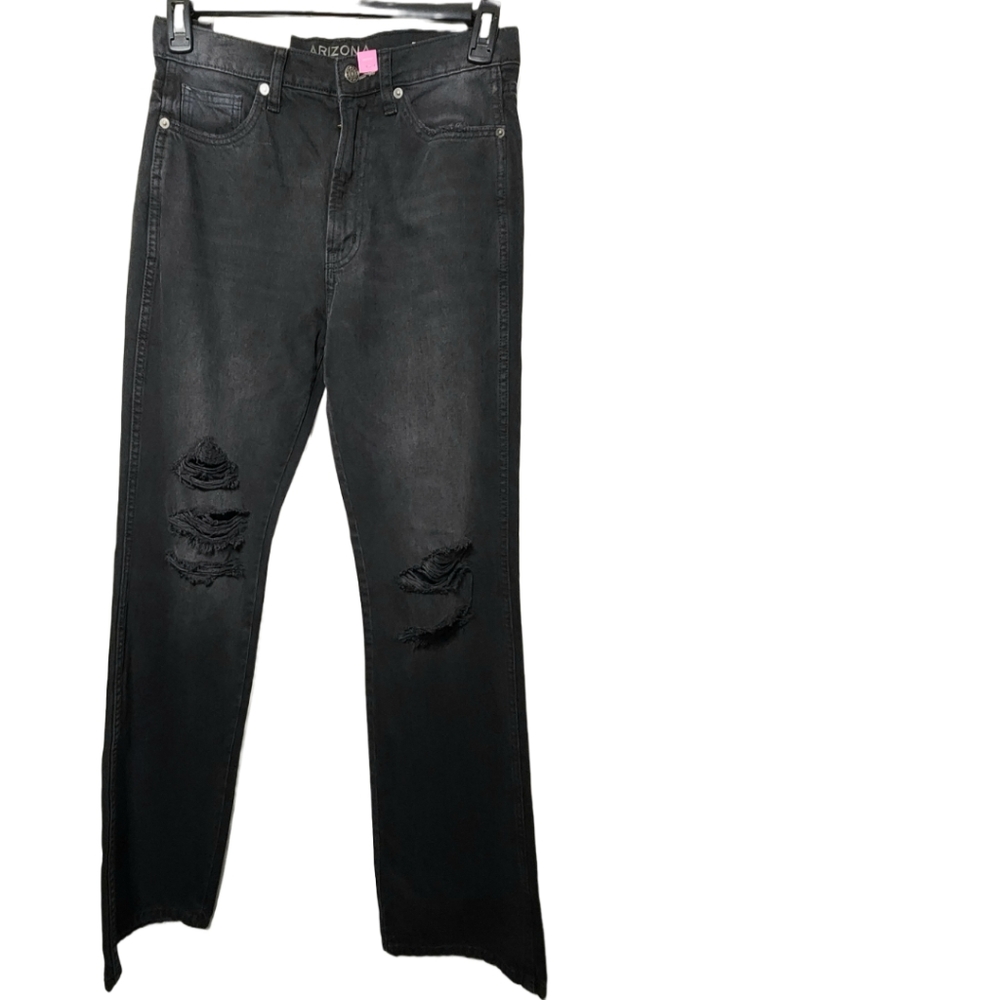 Arizona Hi-Rise Slim Through Hip & Thigh Boot Leg Jean Size 5